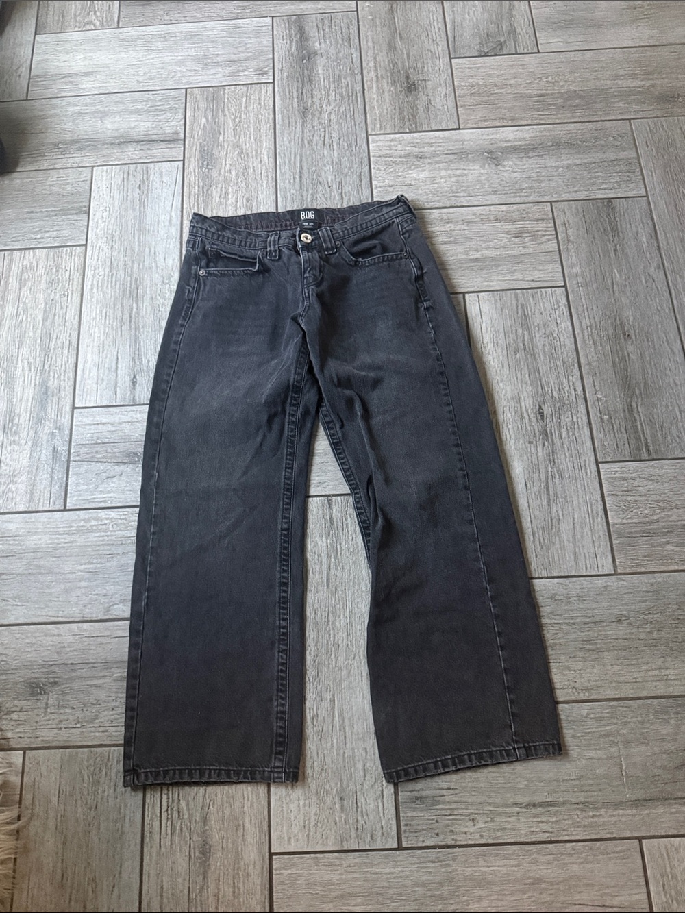 BDG Black Denim High-Rise Jeans